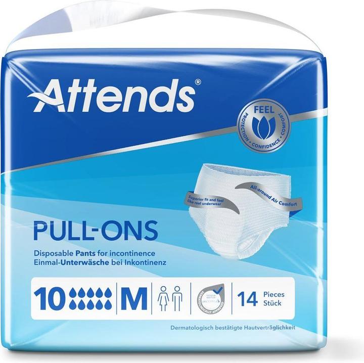 Attends Pull Ons 10 Pant (14 x, M)