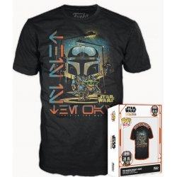 Actual product image Funko THE MANDALORIAN - Mando & L'Enfant - T-Shirt POP (XL)