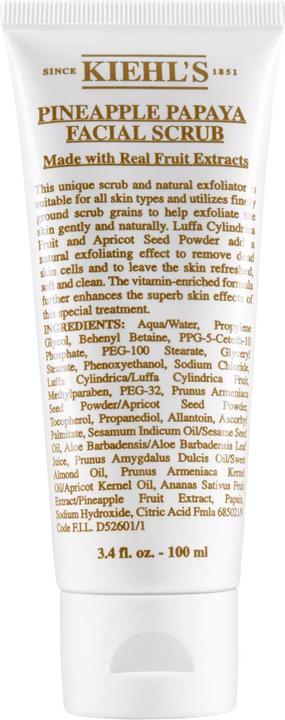 Kiehl's Pineapple Papaya Facial Scrub Facial Scrub (Exfoliation, 100 ml)