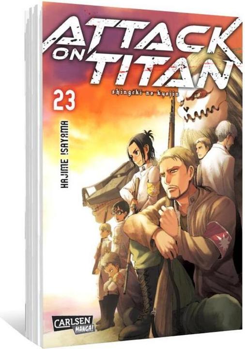 Actual product image Attack on Titan 23 (German, Hajime Isayama, 2018)