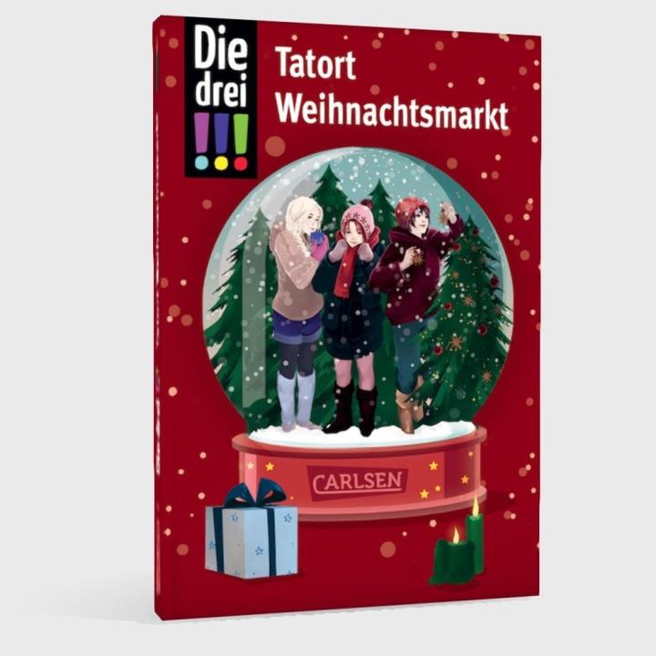 Produktbild Die drei!!!: Tatort Weihnachtsmarkt (Henriette Wich, Maja von Vogel, Deutsch)