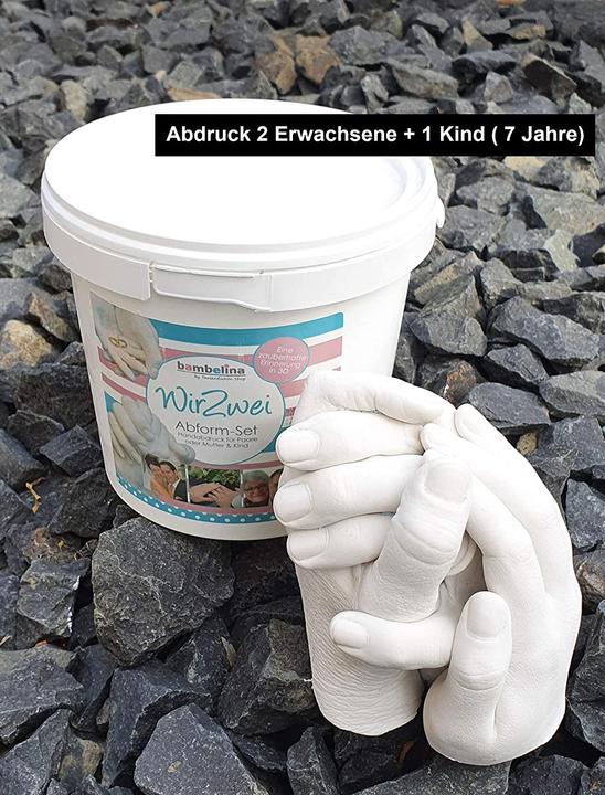 Produktbild Bambelina Handabdruck Set für Paare