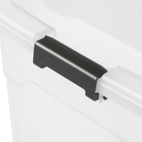 Immagine prodotto Juskys Set di scatole portaoggetti con coperchio (33 x 45 x 26 cm, 30 l)