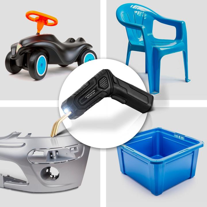 Immagine prodotto Stahlwerk Set di riparazione in plastica Saldatore in plastica Cucitrice a caldo Smart Repair