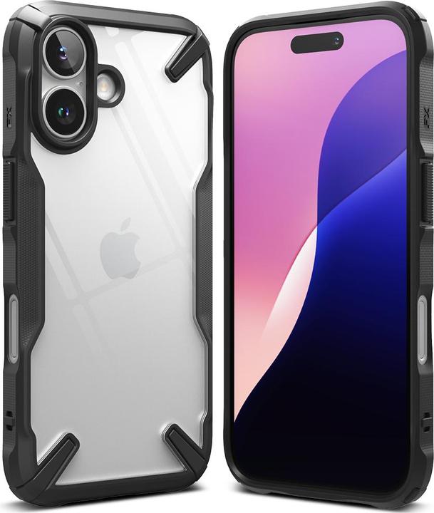 Image du produit Ringke Coque pour iPhone 16 FUSION X BLACK (Apple iPhone 16)
