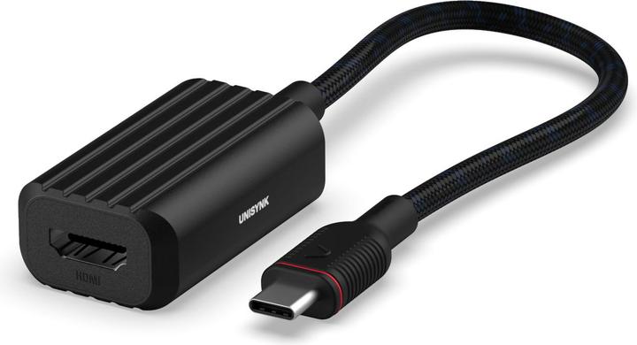 Produktbild Unisynk 10377 USB graphics adapter Black (USB Typ-C, 5 cm)