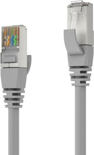 Produktbild Büroring Patchkabel CAT 6A S/FTP, 10 m, grau (CAT6a)