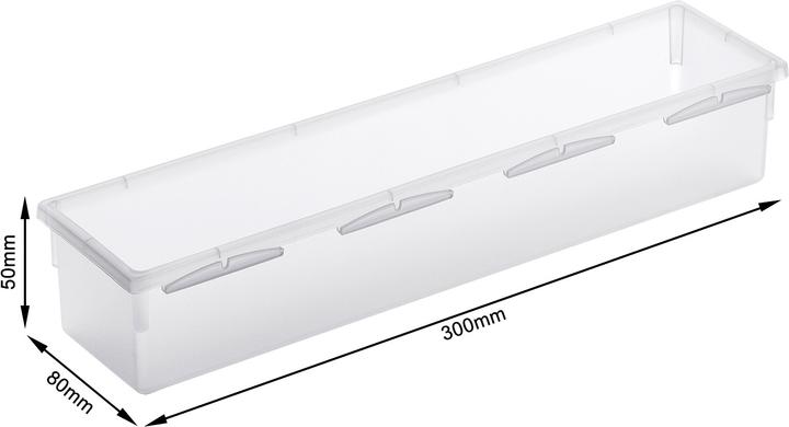 Actual product image Rotho Classification system (30 x 8 x 5 cm, 1.34 l)