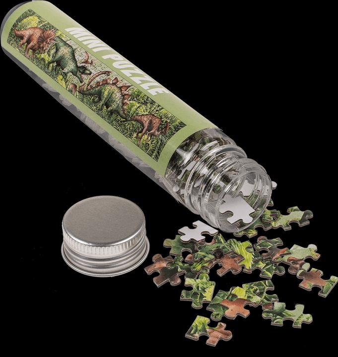 Actual product image Out of the blue Mini jigsaw puzzle 150 pieces dinosaurs (150 pieces)