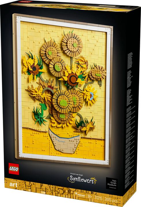 Image du produit LEGO Vincent van Gogh - Tournesols (31215, LEGO DC, LEGO difficiles à trouver)