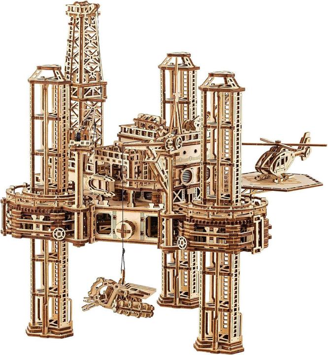Image du produit Wood Trick Construction d'une plateforme pétrolière