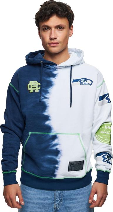 Immagine prodotto Recovered Felpa con cappuccio in pile Re:covered - INK DYE Seattle Seahawks (XL)