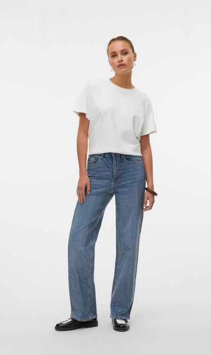 Produktbild Vero Moda VMTESSA Hohe Taille Weiter Beinschnitt Jeans Weit geschnitten (W28/L32)