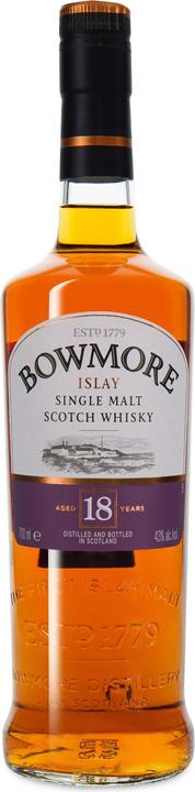 Actual product image Bowmore 18 years (Single Malt, Scotch whisky, 1 x 70 cl)