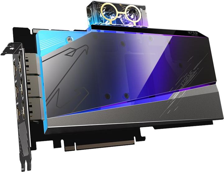 Produktbild Gigabyte Aorus GeForce RTX 3090 Xtreme Waterforce WB 24G, 24576 MB GDDR6X (24 GB)