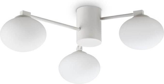 Image du produit Ideal lux HERMES G9 plafonnier 3x ⌀600mm dimmable blanc blanc chaud 322667 (370 lm, G9)