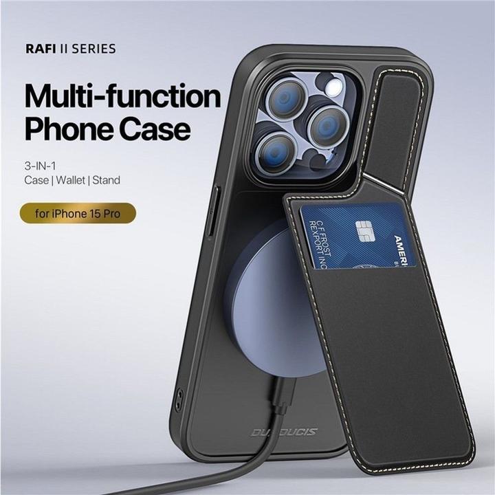 Immagine prodotto Dux Ducis Custodia rigida in PC e TPU della serie Rafi II Mag (Apple iPhone 15 Pro)