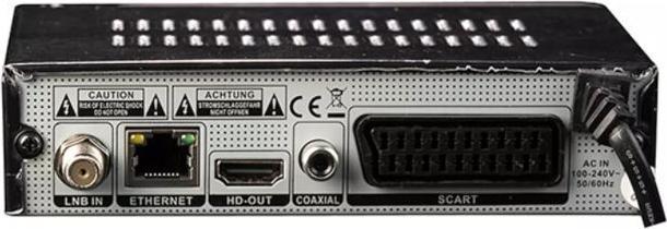 Actual product image Denver DTB-133 DVB Digital TV Tuner/Digital Player (DVB-T2)