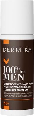 Dermika 100% for Men Stark regenerierende Anti-Falten-Creme (Körpercreme, 50 ml)