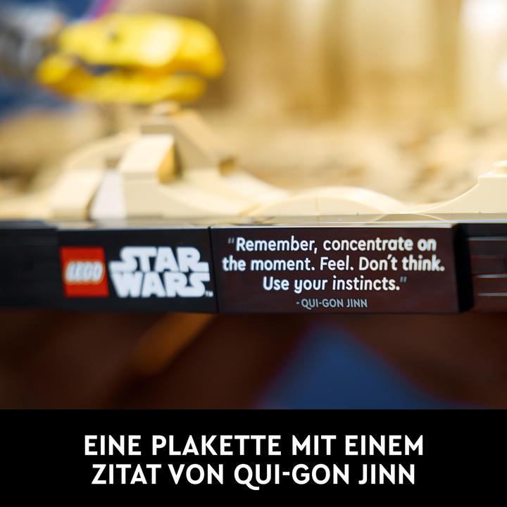 Actual product image LEGO Pod racing in Mos Espa - Diorama (75380, LEGO Star Wars)