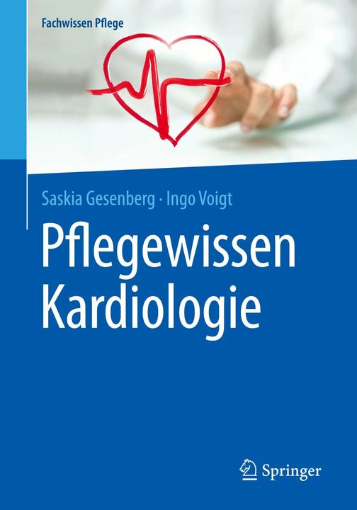 Actual product image Nursing knowledge cardiology (German, Saskia Gesenberg, Ingo Voigt, 2017)