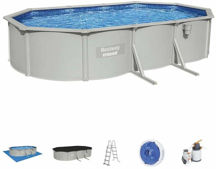 Immagine prodotto Bestway Pool Hydrium Komplett-Set 610 x 366 x 122 cm (610 x 366 x 122 cm)