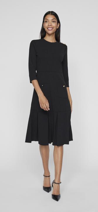Actual product image Vila 3/4 sleeve midi dress (XS)