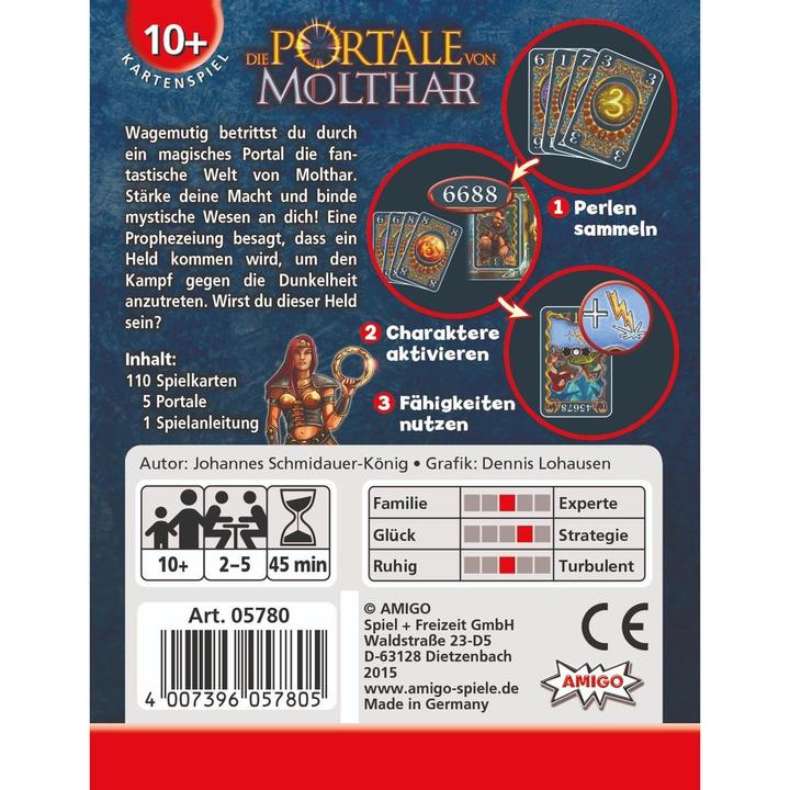 Immagine prodotto Amigo I portali di Molthar (Tedesco)