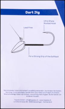 Immagine prodotto HRH Toppies Dart Jig Head Tungsten
