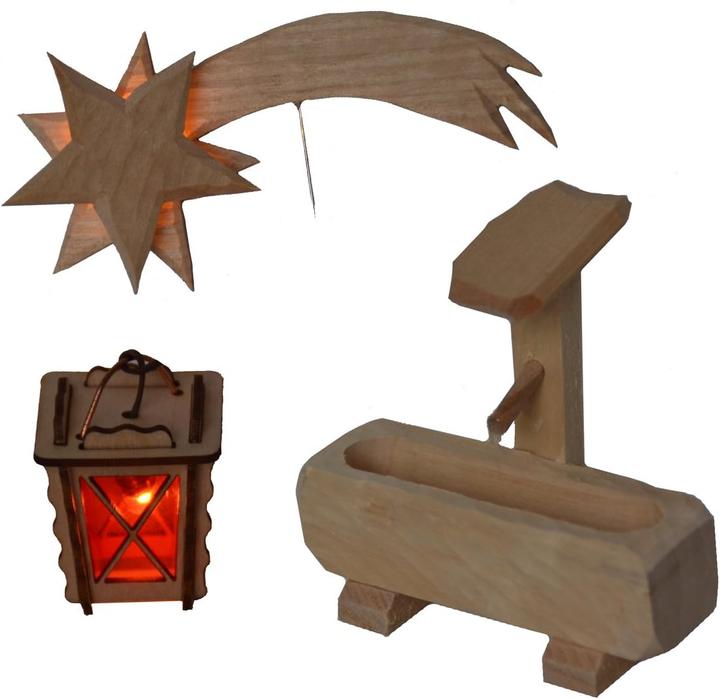 Immagine prodotto Alfred Kolbe Krippen Set di accessori per il lettino di Natale AM 9