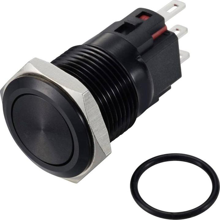 Produktbild Tru Components TC-12647496 Drucktaster 250 V/AC 3 A 1 x Aus/(Ein) IP65 tastend