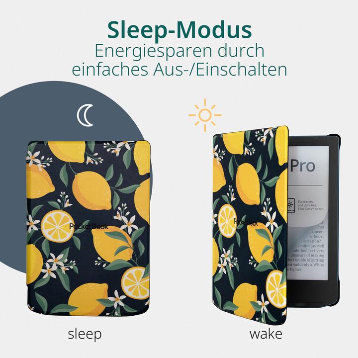 Immagine prodotto PocketBook Shell Cover Lemon Print (Versi, Verse Pro)