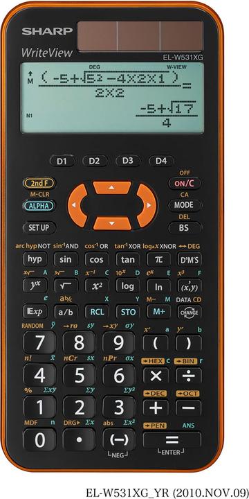 Actual product image Sharp El-W531xg (Solar cells, Batteries)