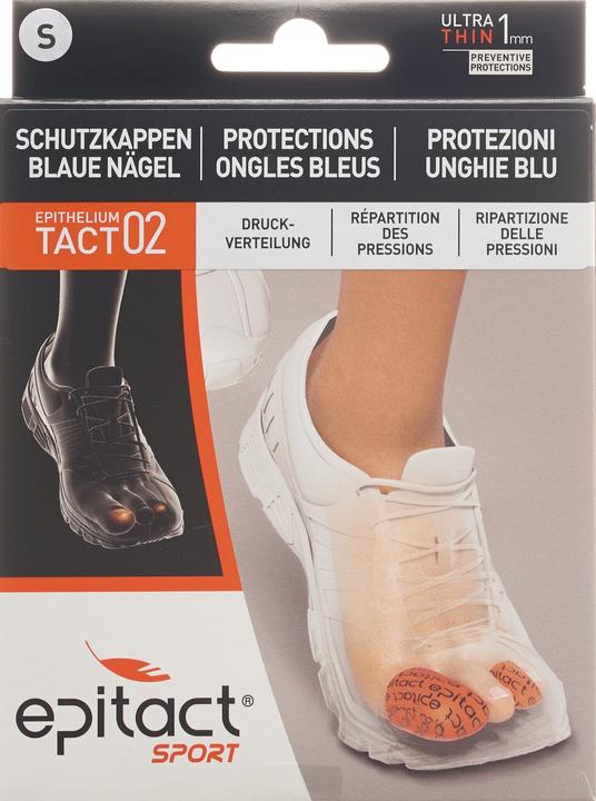 Produktbild Epitact Sport Schutzkappen blaue Nägel EpitheliumTact 02, Gr. S 23 mm (S)