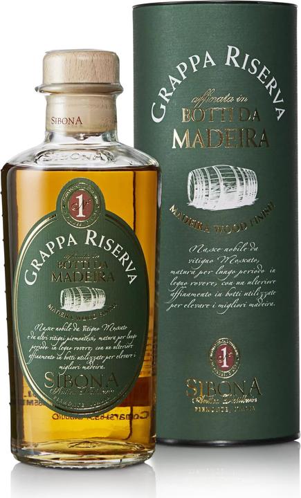 Immagine prodotto Sibona Grappa Riserva Moscato Botti da Madeira (1 x 50 cl)