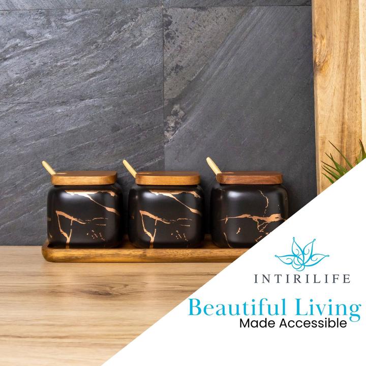 Actual product image Intirilife Sugar bowl storage jar set (0.36 l)