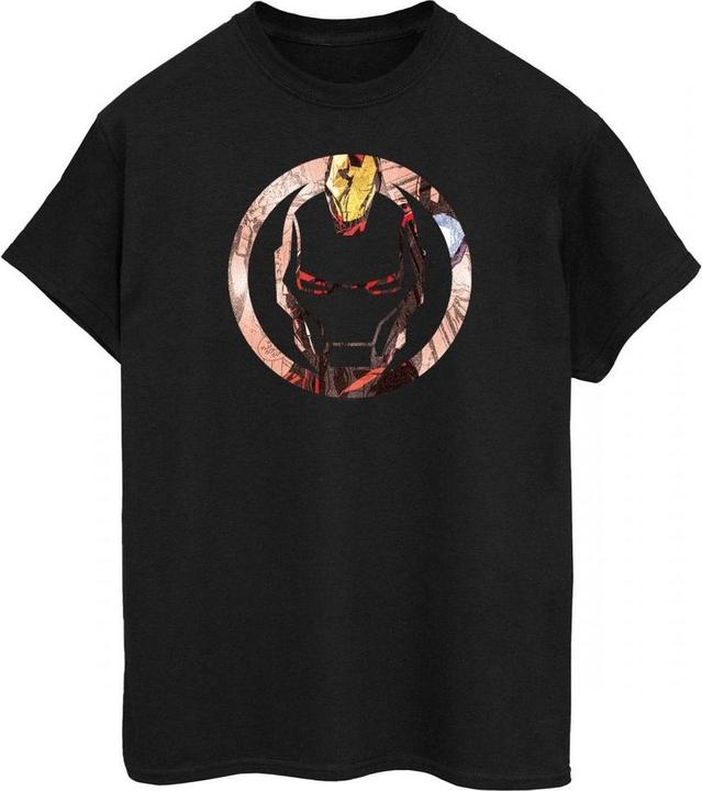Image du produit Iron Man T-Shirt unisexe adulte Montage (M)