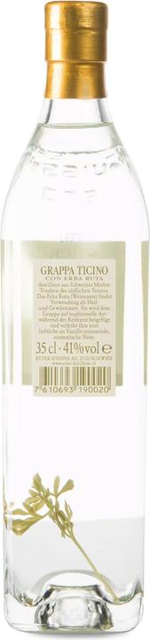 Actual product image Etter Grappa Ticino Merlot con Erba Ruta (1 x 35 cl)