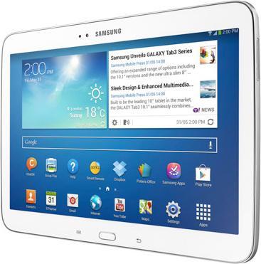 Produktbild Samsung Galaxy Tab 3 10.1 P5210 (10", 16 GB, Weiss)