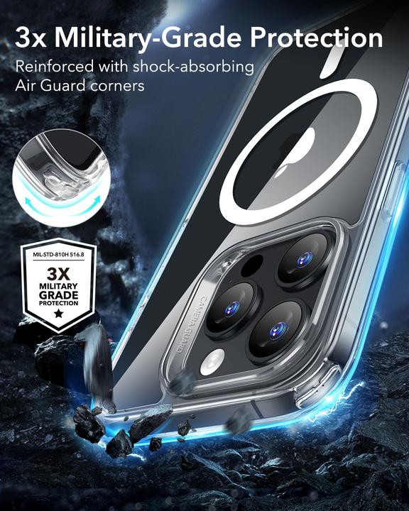 Immagine prodotto ESR Custodia ibrida classica HaloLock (Apple iPhone 16 Pro Max)