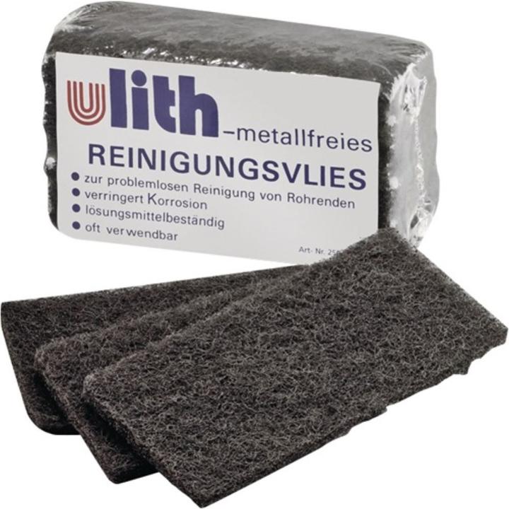 Produktbild Ulith Reinigungsvlies Very Fine S schwarz Länge 130 mm Breite 75 mm Pack á 10 Stück (10 Stk.)