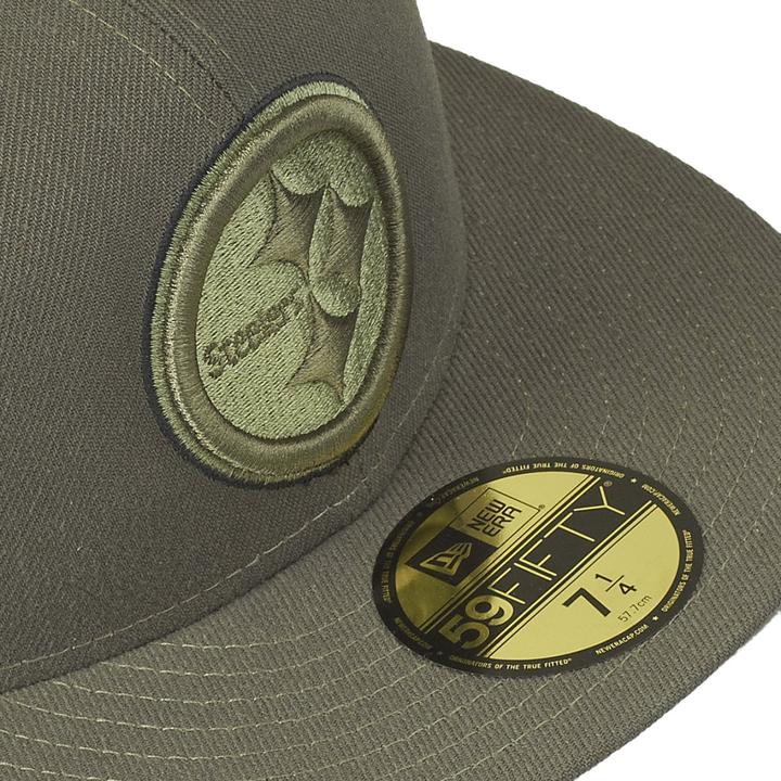 Produktbild New Era 59Fifty Salute To Service Pittsburgh Steelers (7 1/8)
