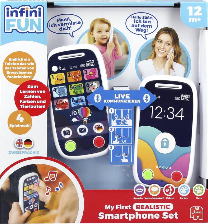 Actual product image Jumbo My first realistic smartphone set (German)