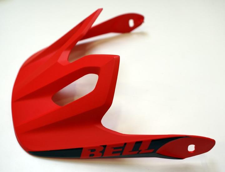 Actual product image Bell Daszek Super DH Crimson Black R. L (58-62 cm) 2018 (62 cm)