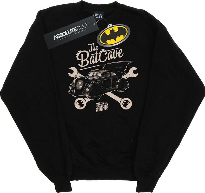 Batman Das Original Mancave Baumwoll Sweatshirt