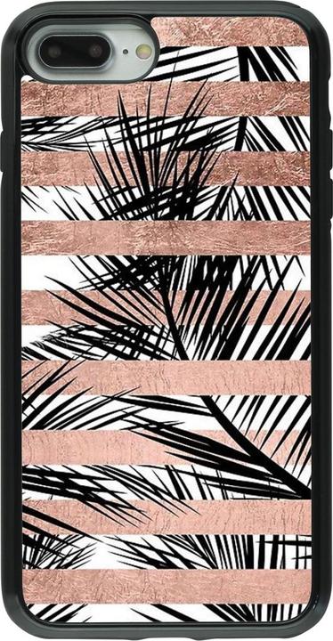 Image du produit PhoneLook Coque Hybrid Armor noir Palm trees gold stripes (Apple iPhone 7 Plus)