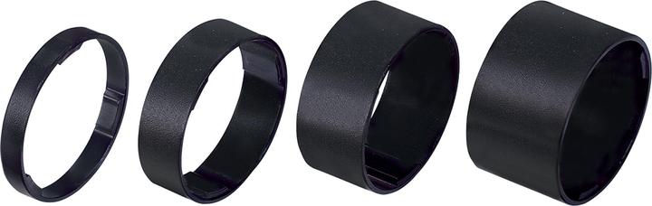 Actual product image BBB Spacer 1 1/8", 5/10/15/20mm matt black