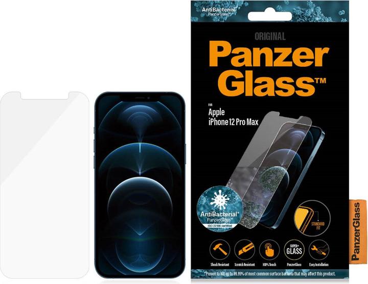 Produktbild PanzerGlass Screen Protector (1 Stück, Apple iPhone 12 Pro Max)