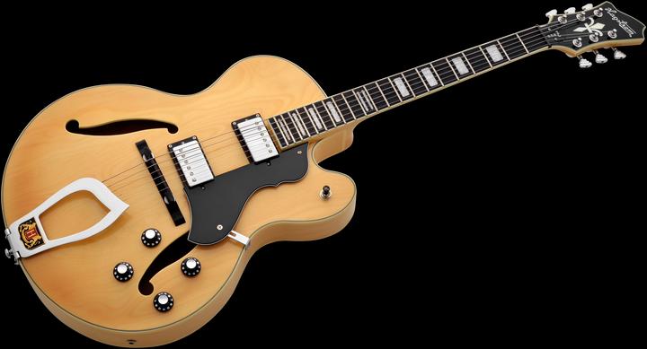 Actual product image Hagstrom Electric Guitar, HJ500, Natural Gloss (Electric guitar)