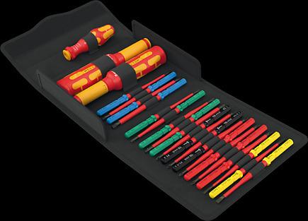 Image du produit Wera Kraftform Kompakt VDE Safe- Torque Speed Schaltschrank-Set 1